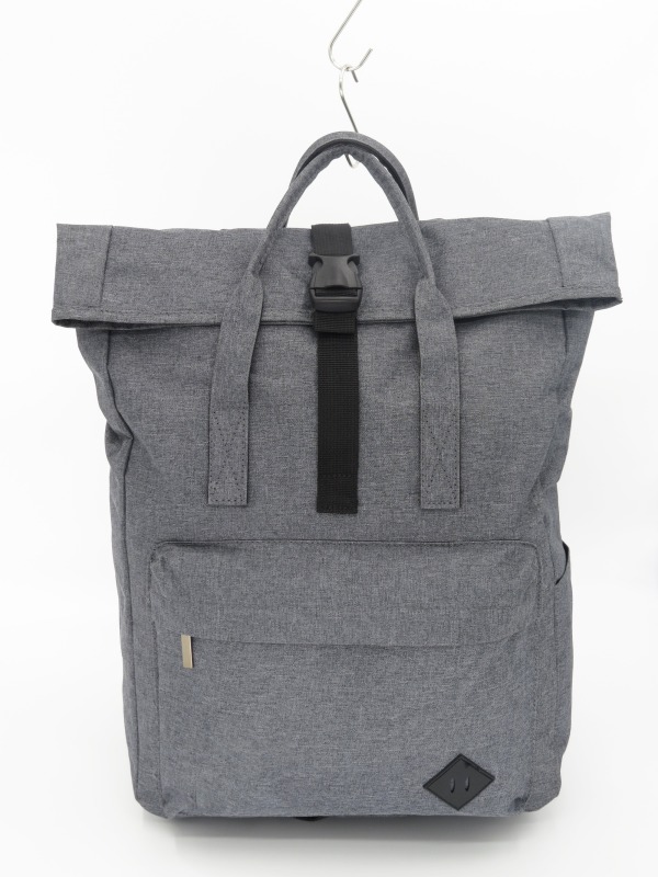 Durable Roll Top Laptop Backpack Bag for Women