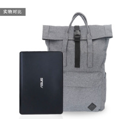 Durable Roll Top Laptop Backpack Bag for Women