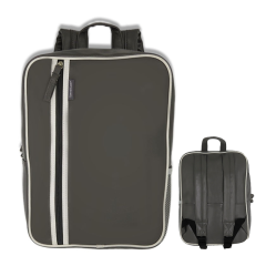 Waterproof 17.3 inch PU Laptop Backpacks Bag