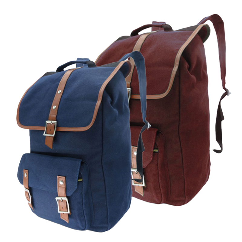 British Style Polyester Travel Laptop Weekend Bag Backpacks
