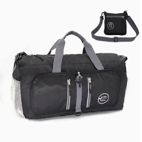 Foldable Nylon Travel Sport Gym Travelling Duffle Bag