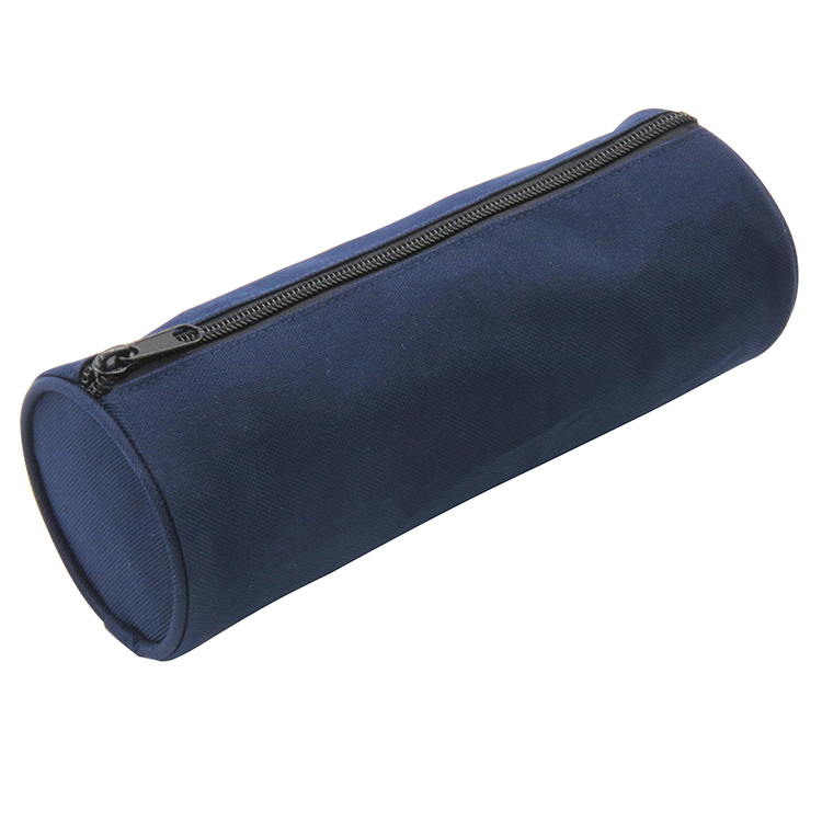 Durable Round Polyester Stationary Pencil Case Bag
