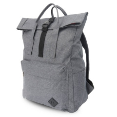 Durable Roll Top Laptop Backpack Bag for Women
