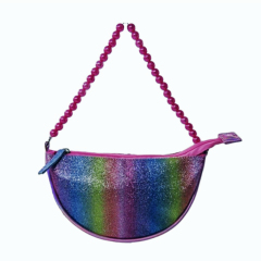 Holographic PU Shoulder Handbag for Girls Toddlers