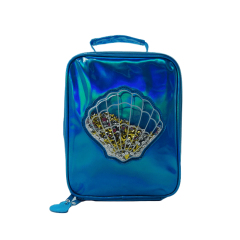 Shell Holigraphic Sequins Insulated Lunch Bag Kids