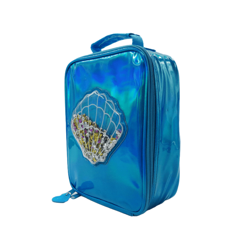 Shell Holigraphic Sequins Insulated Lunch Bag Kids