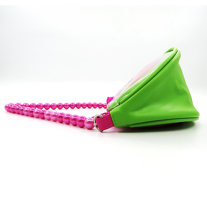 Watermelon Pattern Cute Mini Kid Half Moon Purses