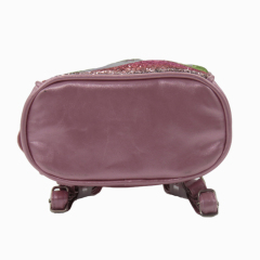 Mini Leather Sequin Kids Shoulder Wallet Backpack