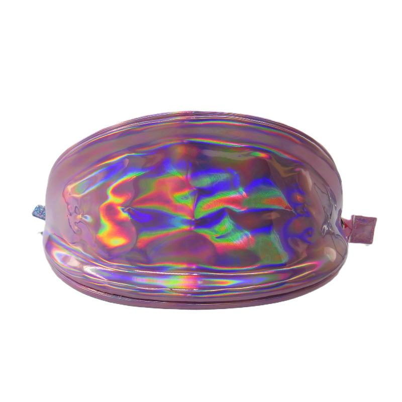 Holographic PU Shoulder Handbag for Girls Toddlers