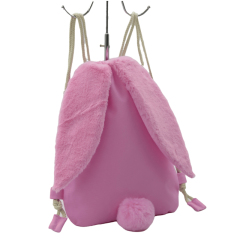 Cute Rabbit Trainer Bag Toddler Kids Drawstring Backpack