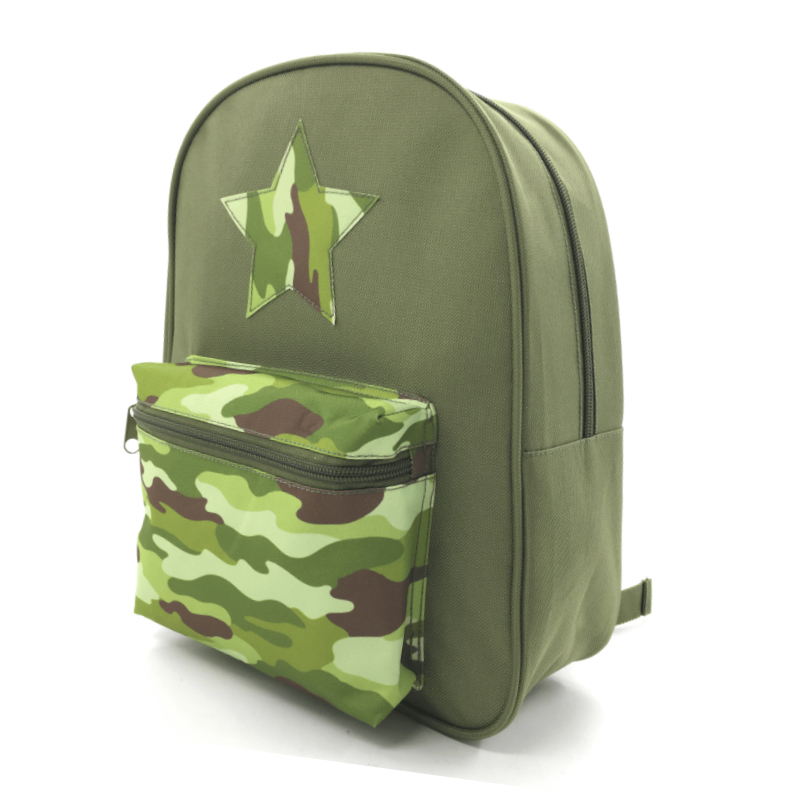 Light-Weight Fabric School Bag Military Backpacks