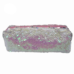 Custom Two-way Sequins Pencil Case Bag