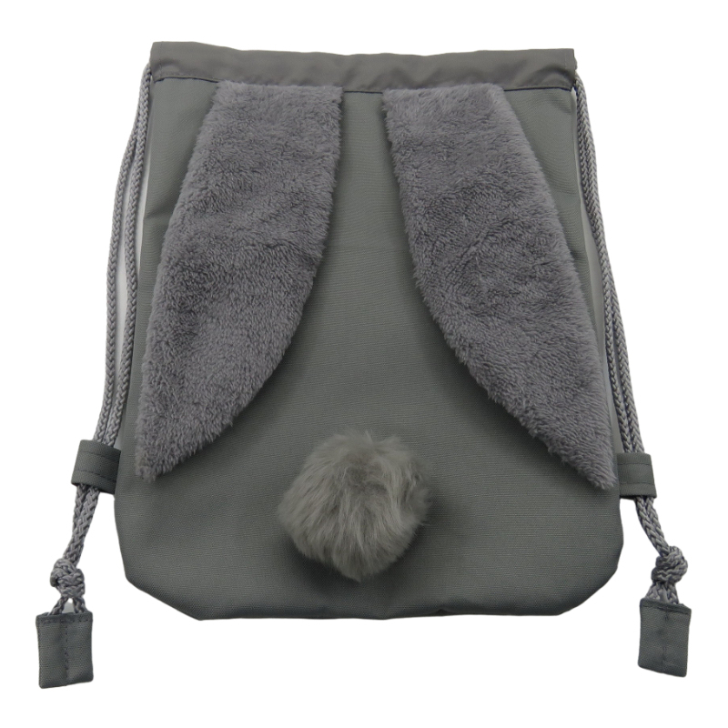 Cute Rabbit Trainer Bag Toddler Kids Drawstring Backpack