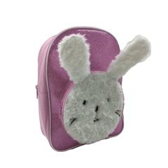Cute Plush Animal Bookbag Bunny Glitter Rabbit School Bag