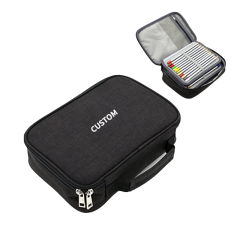 Zipper Pens Case Stationery Pencil Pouch