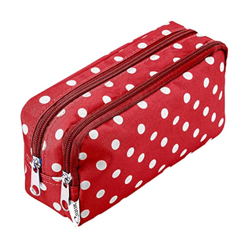 Large Capacity Canvas Stationery Bag Pencil Case