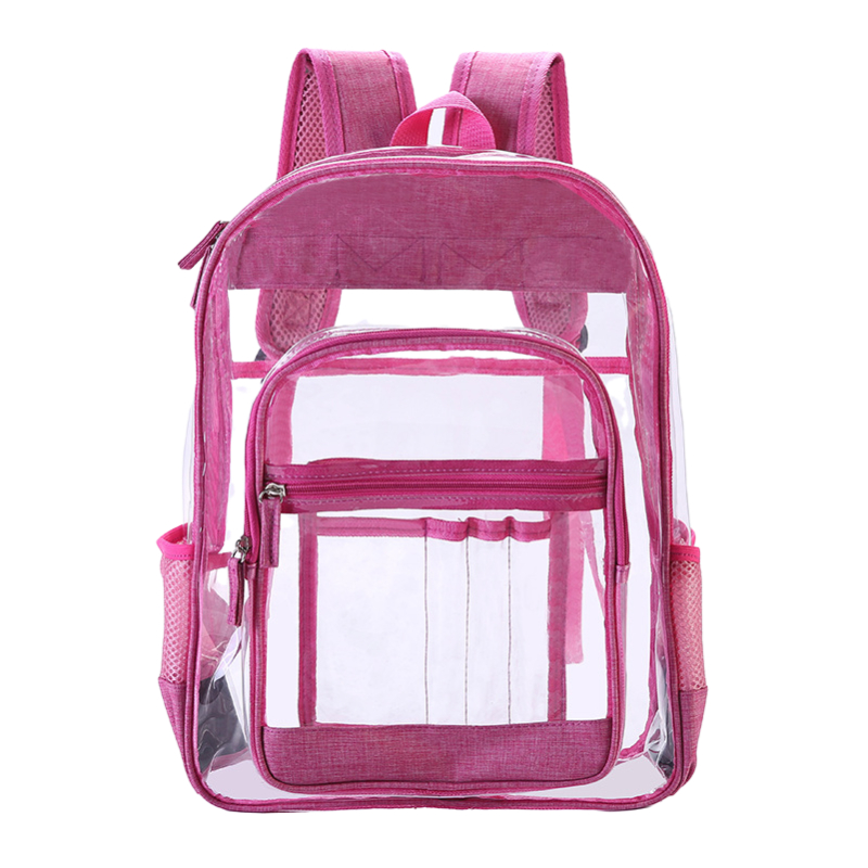 Transparent Clear PVC Backpack for School
