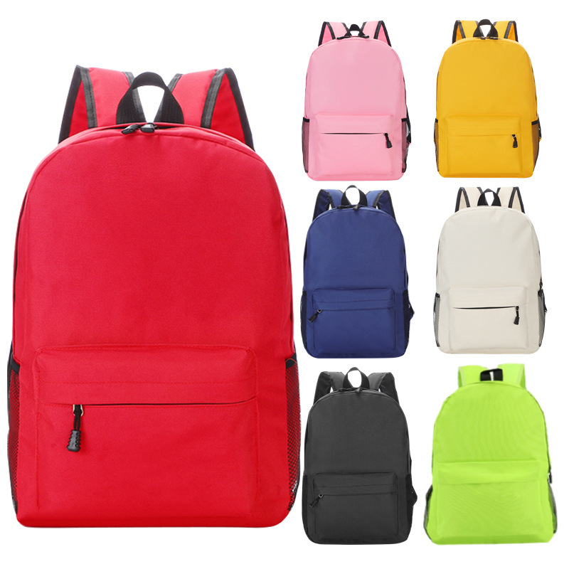 Custom Logo 600D Primary School Bag Bookbag