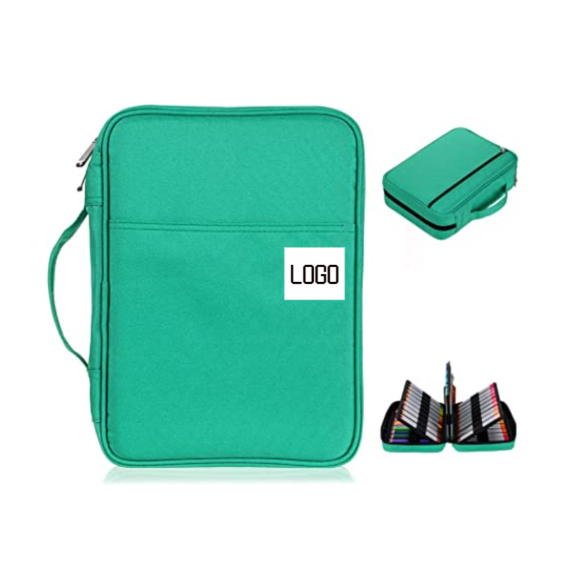 Custom Canvas Zipper Pencil Bag Case