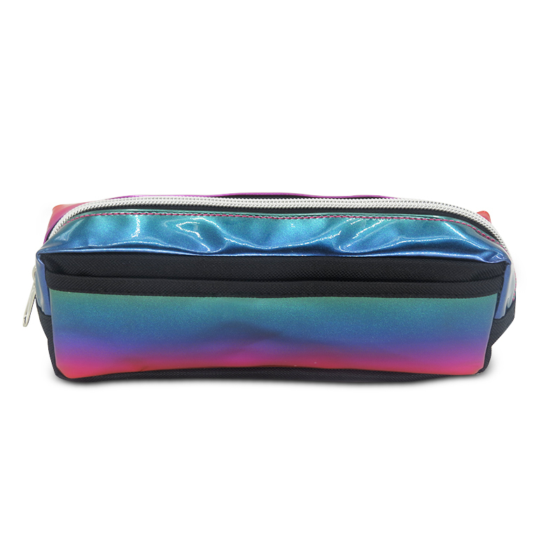 Promotion Pvc Laser School Glitter Pencil Case Bag