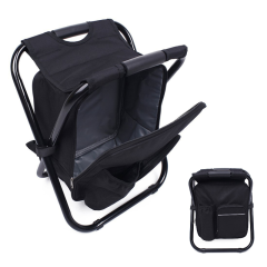 OEM Steel Backpack Fishing Folding Chair