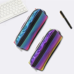 Promotion Pvc Laser School Glitter Pencil Case Bag