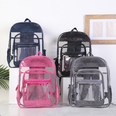 Transparent Clear PVC Backpack for School