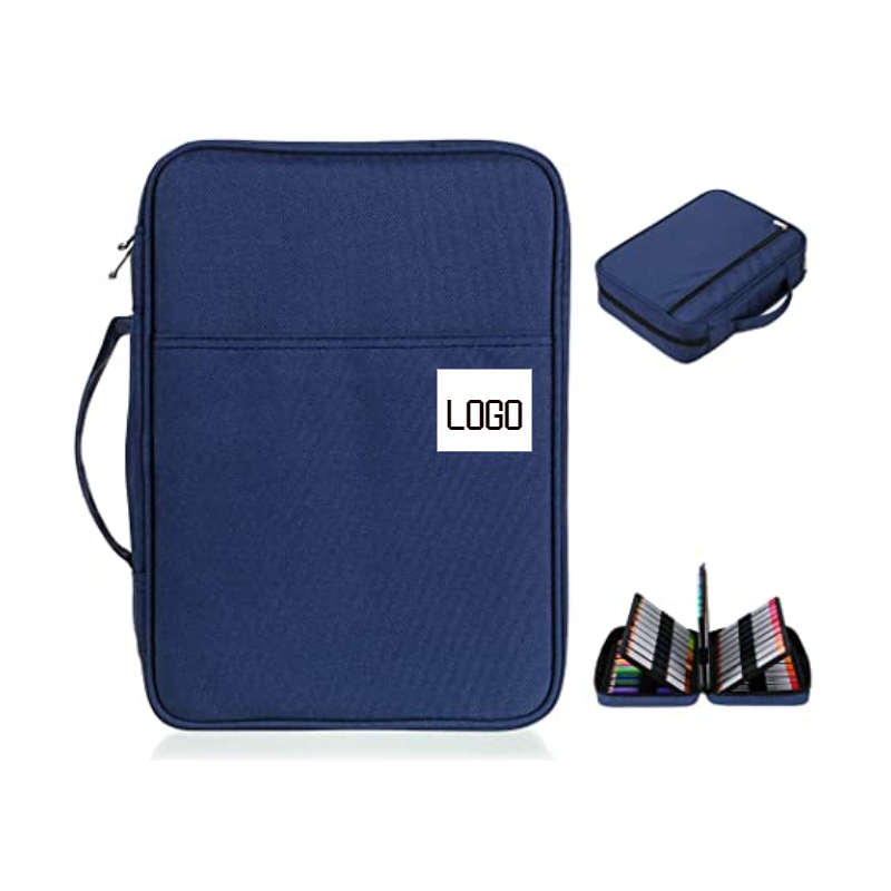 Custom Canvas Zipper Pencil Bag Case