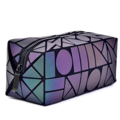 Geometric Foldable Pencil Case Stationery Bag