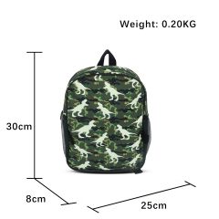 2Pcs Boys Dinosaur Backpack Set with Lunch Bag