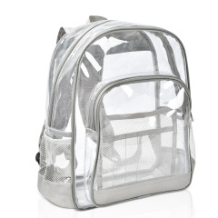 Custom Clear School Bag Transparent PVC Backpack