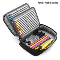 Zipper Pens Case Stationery Pencil Pouch