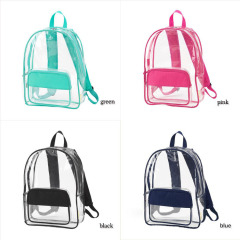 Kids Bagpack See-through Bookbag Pvc Mochilas