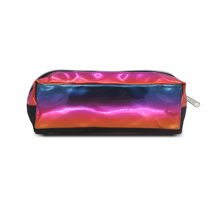 Promotion Pvc Laser School Glitter Pencil Case Bag