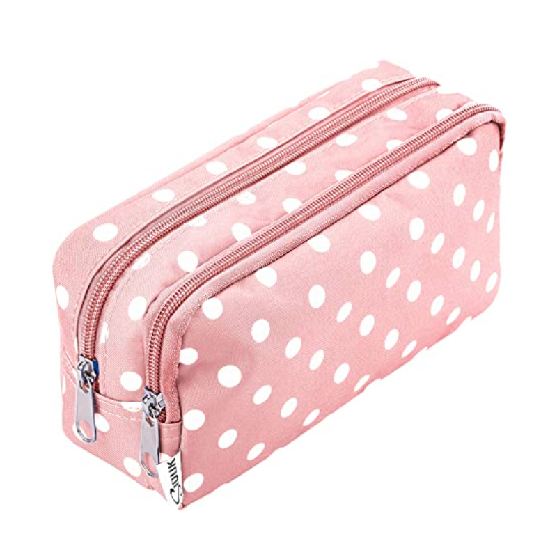 Large Capacity Canvas Stationery Bag Pencil Case