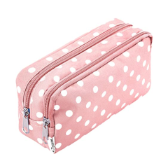 Large Capacity Canvas Stationery Bag Pencil Case