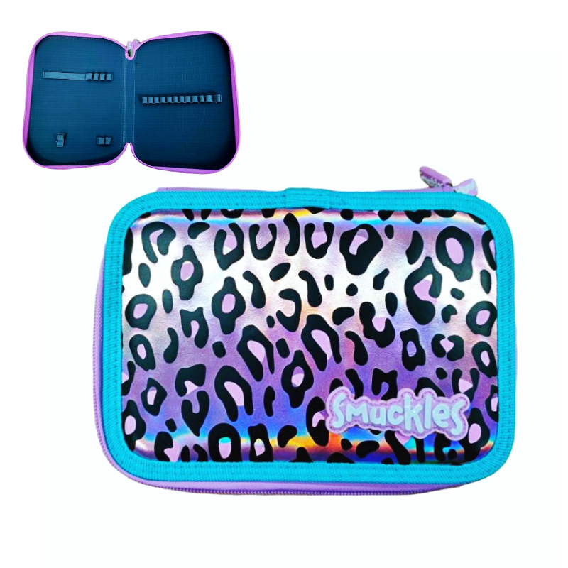 PVC Leather Sequins Pencil Case