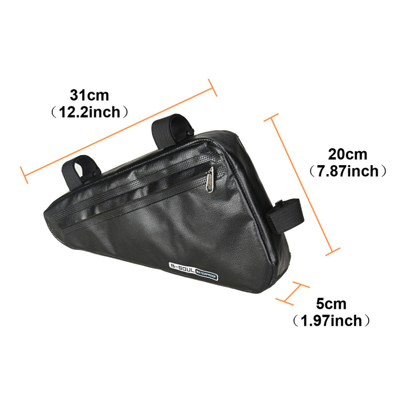 Triangle Bag Bicycle Under Top Tube Bag