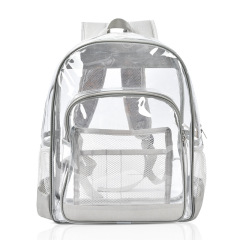 Custom Clear School Bag Transparent PVC Backpack