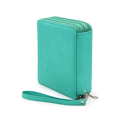 120 Slot Pencil Holder Deluxe PU Pencil Box