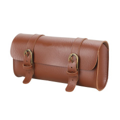 Bike PU Leather Handlebar Phone Bag