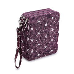 Canvas 72 Slots Handy Pencil Holders Stationery Pouch