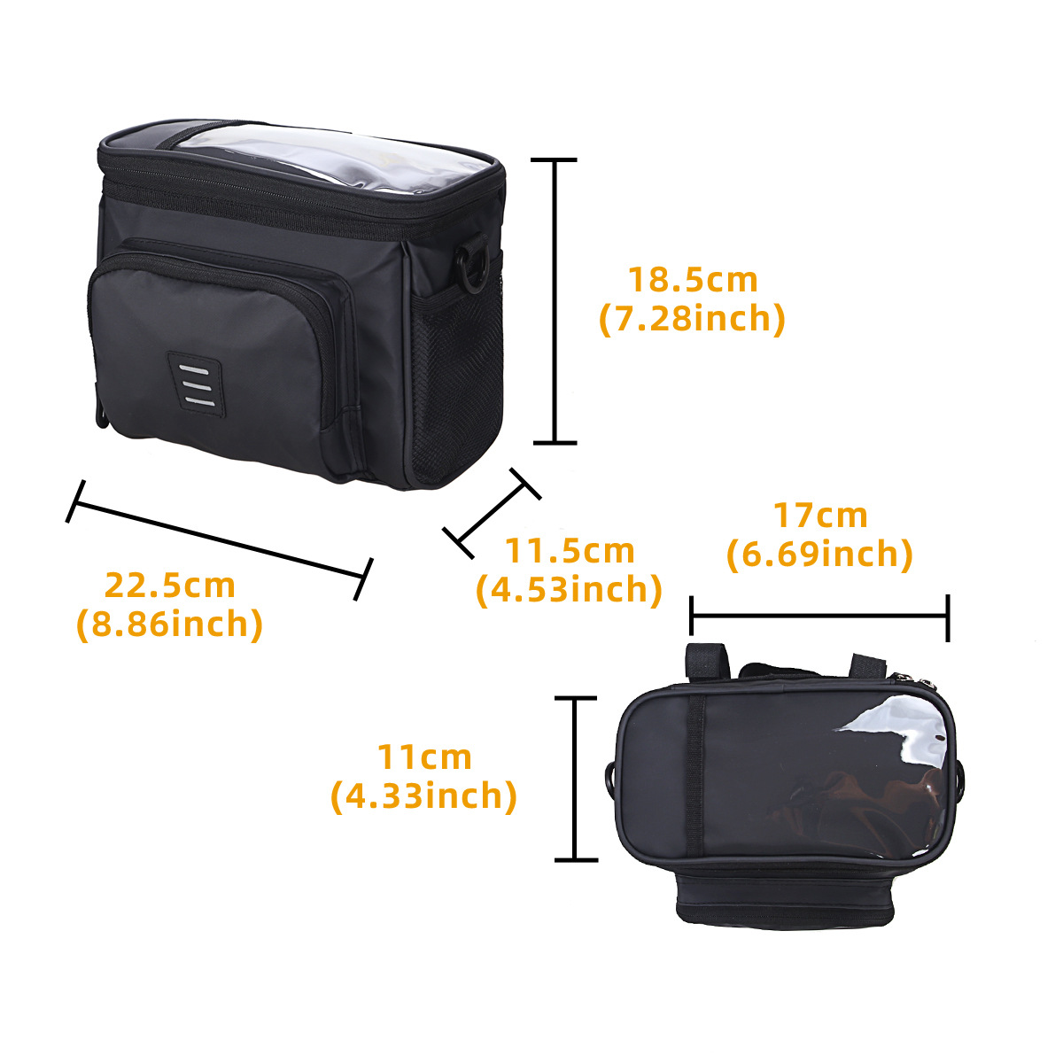 Bike Phone Front Frame Bag