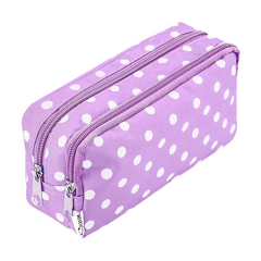 Large Capacity Canvas Stationery Bag Pencil Case