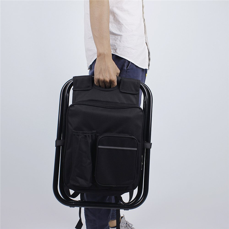 OEM Steel Backpack Fishing Folding Chair