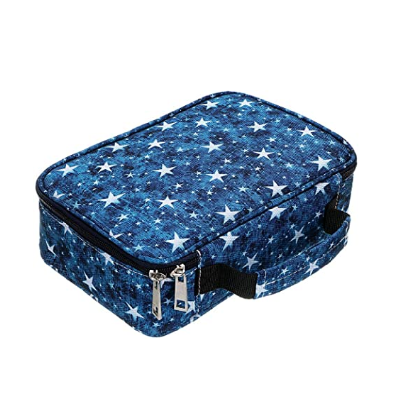 Zipper Pens Case Stationery Pencil Pouch
