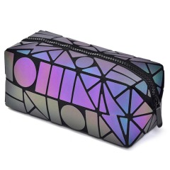 Geometric Foldable Pencil Case Stationery Bag