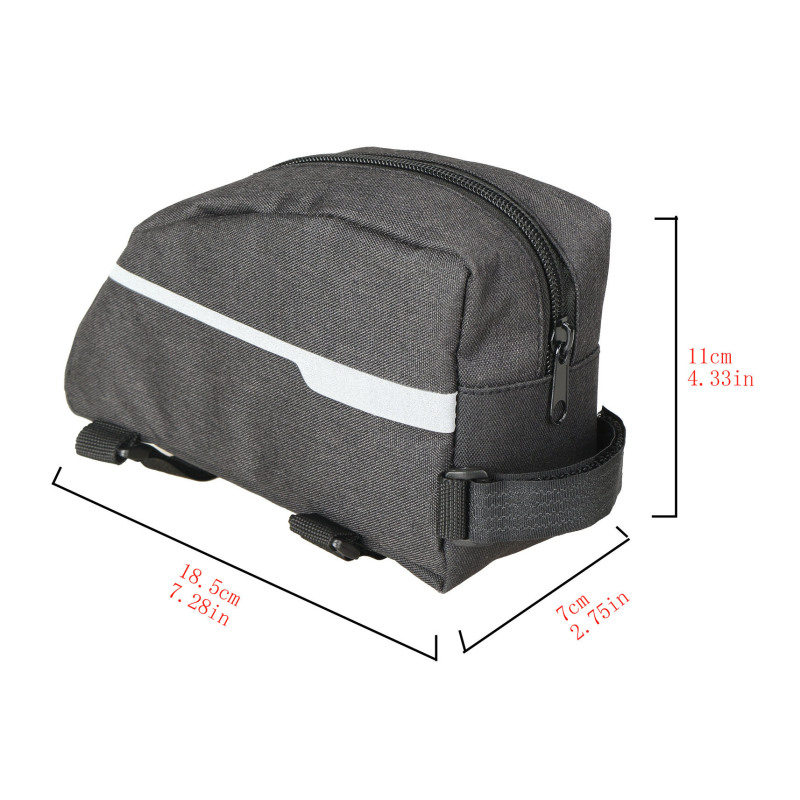 Bike Bicycle Front Tube Bag Cycling