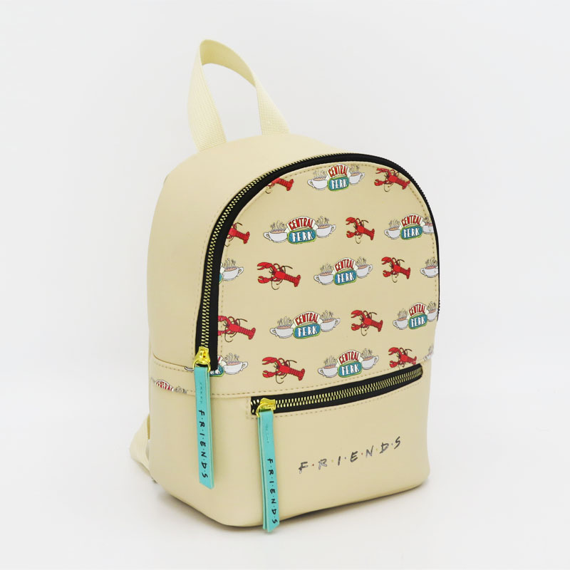 Trendy Faux Leather Cute Mini Bag PU Backpack