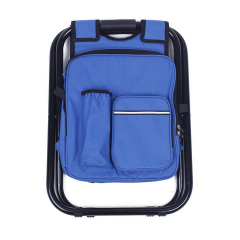 OEM Steel Backpack Fishing Folding Chair